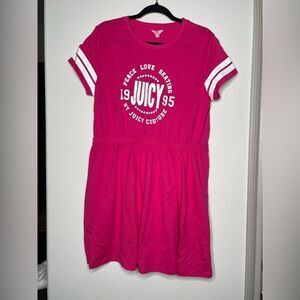 Juicy Couture Pink Graphic Dress